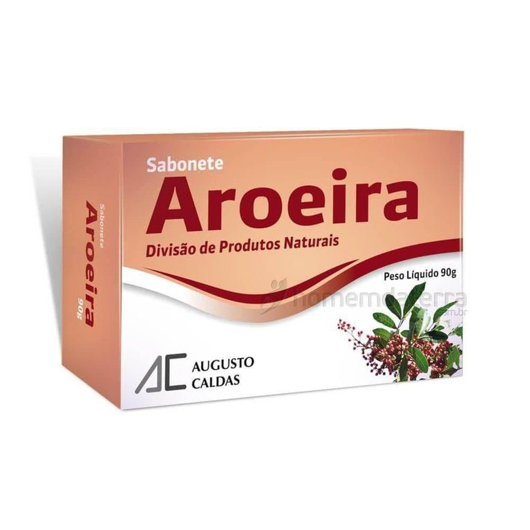 Sabonete Aroeira Augusto Caldas - 90G - Drogaria Poupa Centro