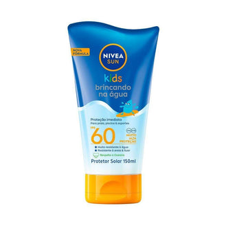 Protetor Solar Corporal Nivea Sun Kids Brincando Na Água FPS 60 Com 150ml - Drogaria Poupa Centro