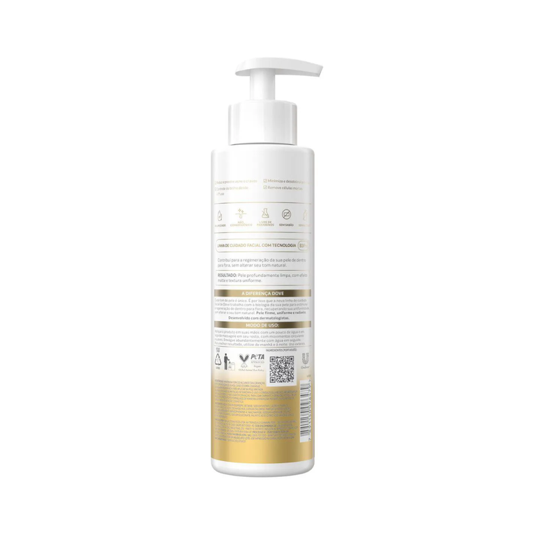 Gel de Limpeza Dove Regenerative Efeito Matte & Antioleosidade 300ml VALIDADE 09/2026