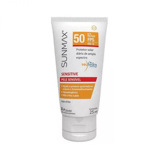 Protetor Solar Sensitive FPS 50 Sunmax Com 25ml - Drogaria Poupa Centro