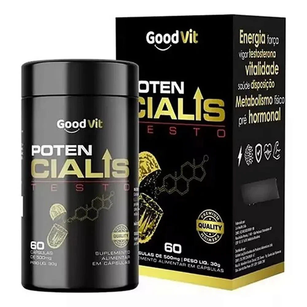 Good Vit Potencialis Testo 60 cápsulas - Drogaria Poupa Centro