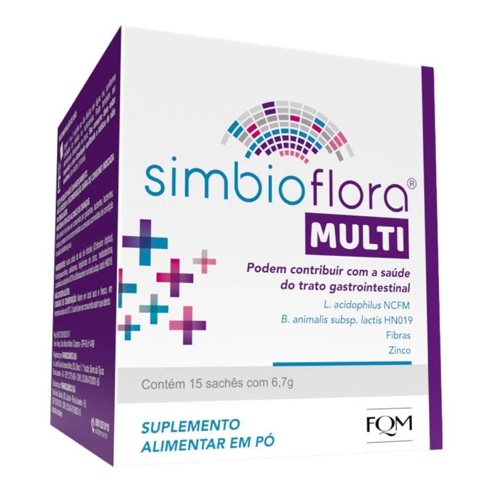 Suplemento Simbioflora Multi - 15 Sachês com 6,7G - Drogaria Poupa Centro