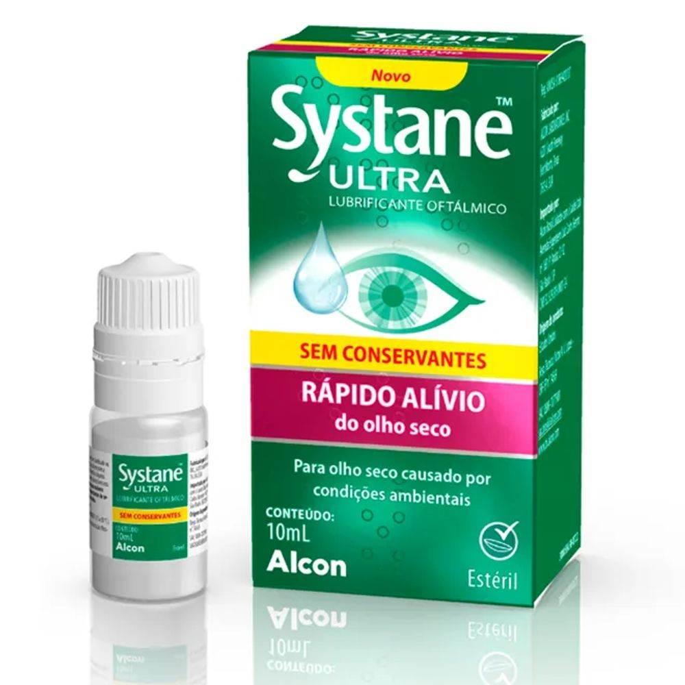 Systane Ultra Alívio Rápido Sem Conservantes - 10Ml - Drogaria Poupa Centro