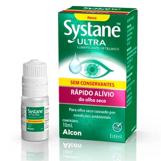 Systane Ultra Alívio Rápido Sem Conservantes - 10Ml - Drogaria Poupa Centro