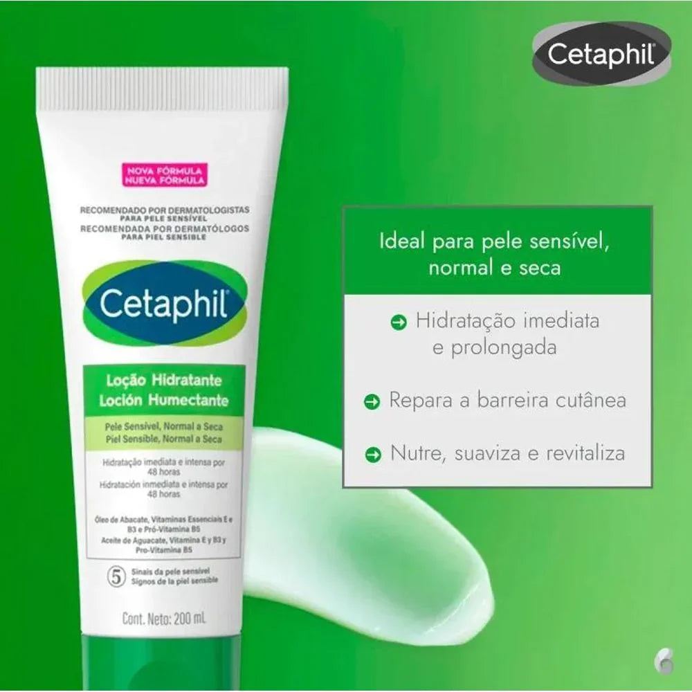 Loção Hidratante Cetaphil 200Ml