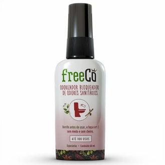 FREECO BLOQ ODORES SANITARIOS ESPECIARIAS 60ML - Drogaria Poupa Centro