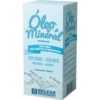 Óleo Mineral 100Ml - Drogaria Poupa Centro