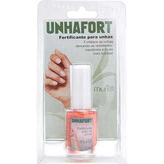 Unha Fort com Blister 10Ml, Muriel - Fortificante para as unhas.