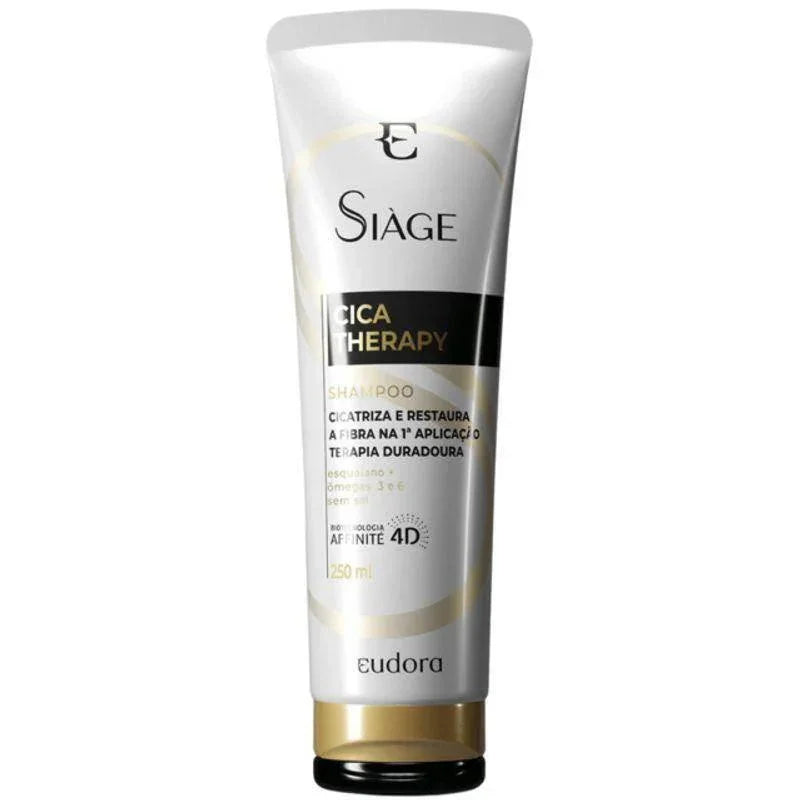 Shampoo Eudora Siage Cica-Therapy 250ml - Drogaria Poupa Centro