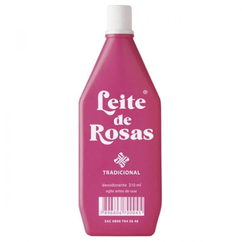 Leite de Rosas Tradicional Com 310ml - Drogaria Poupa Centro