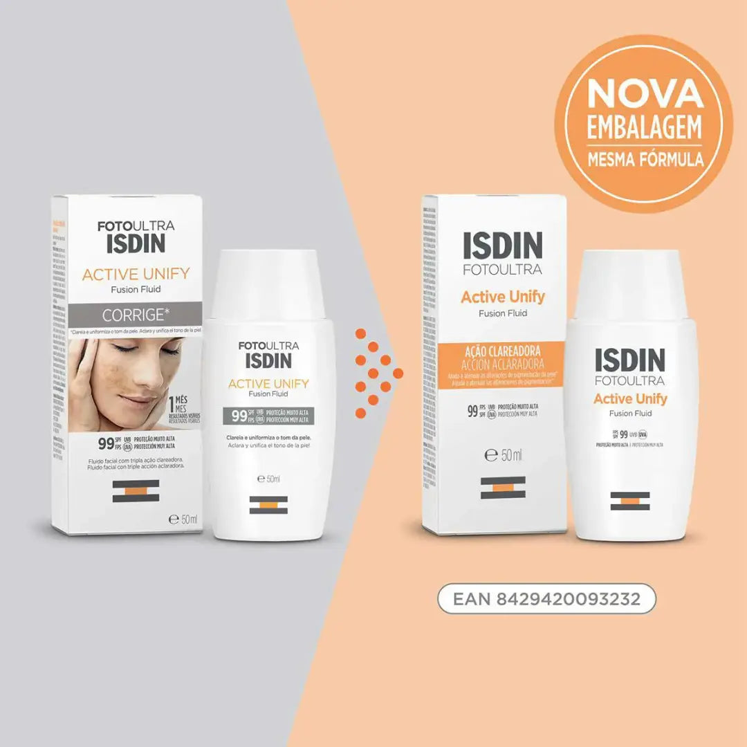 Clareador Facial Isdin Active Unify com 50ml