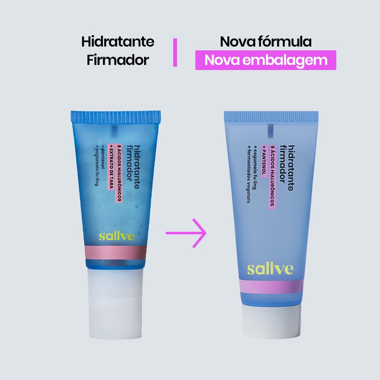 Sallve Hidratante Firmador 40G - 8 Ácidos Hialurônicos