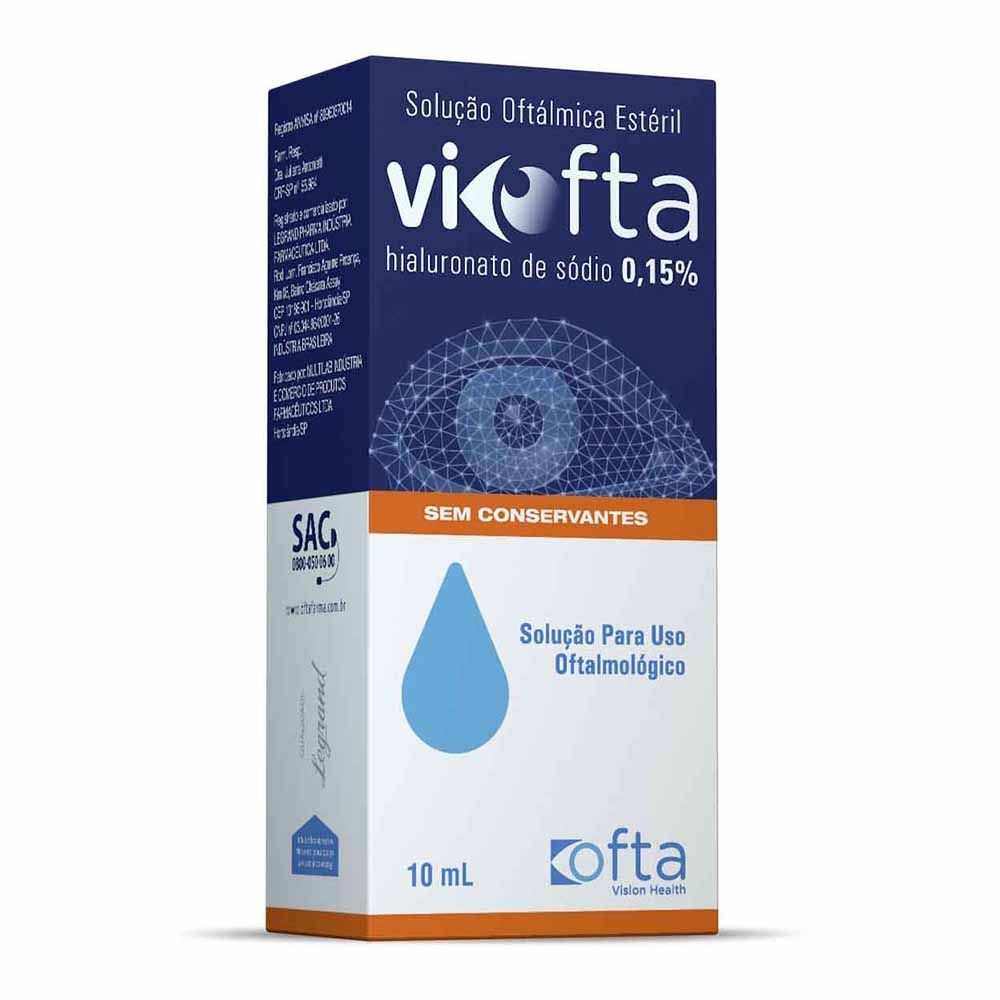 Solução Oftálmica Viofta 0,15% -10Ml
