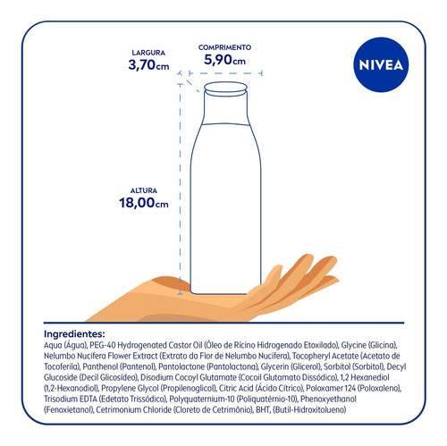 Água Micelar Solução De Limpeza 7 Em 1 Micellair 200ml Nivea - Drogaria Poupa Centro