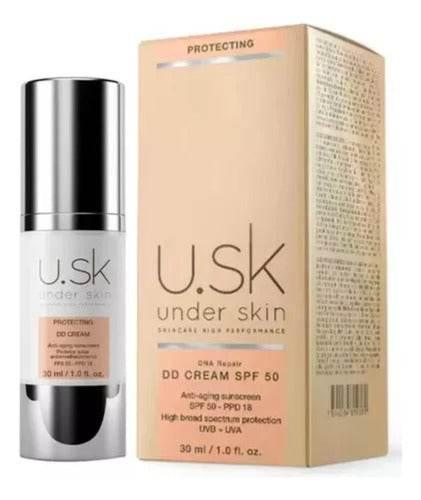 Protetor Solar Facial Under Skin Dd Cream Dna Repair Fps50 - Drogaria Poupa Centro