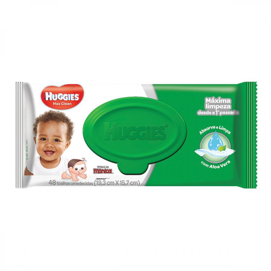 Toalha Huggies C/48 Verde