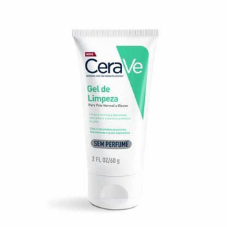 Gel de Limpeza Facial CeraVe Pele Oleosa Sem Perfume 60g - Drogaria Poupa Centro