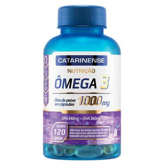 Omega 3 1000Mg 120 Cápsulas Catarinense - Drogaria Poupa Centro