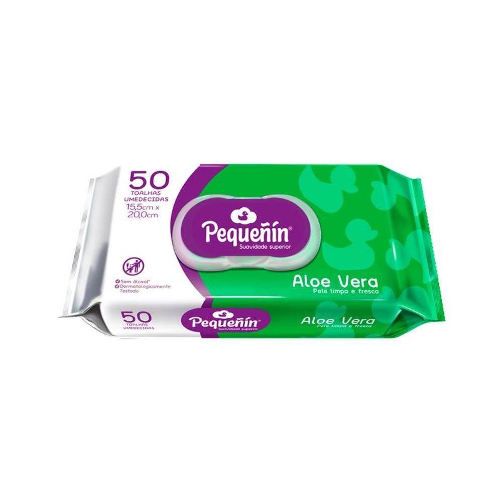 Toalhas Umed Pequenin Aloe C/50 - Drogaria Poupa Centro