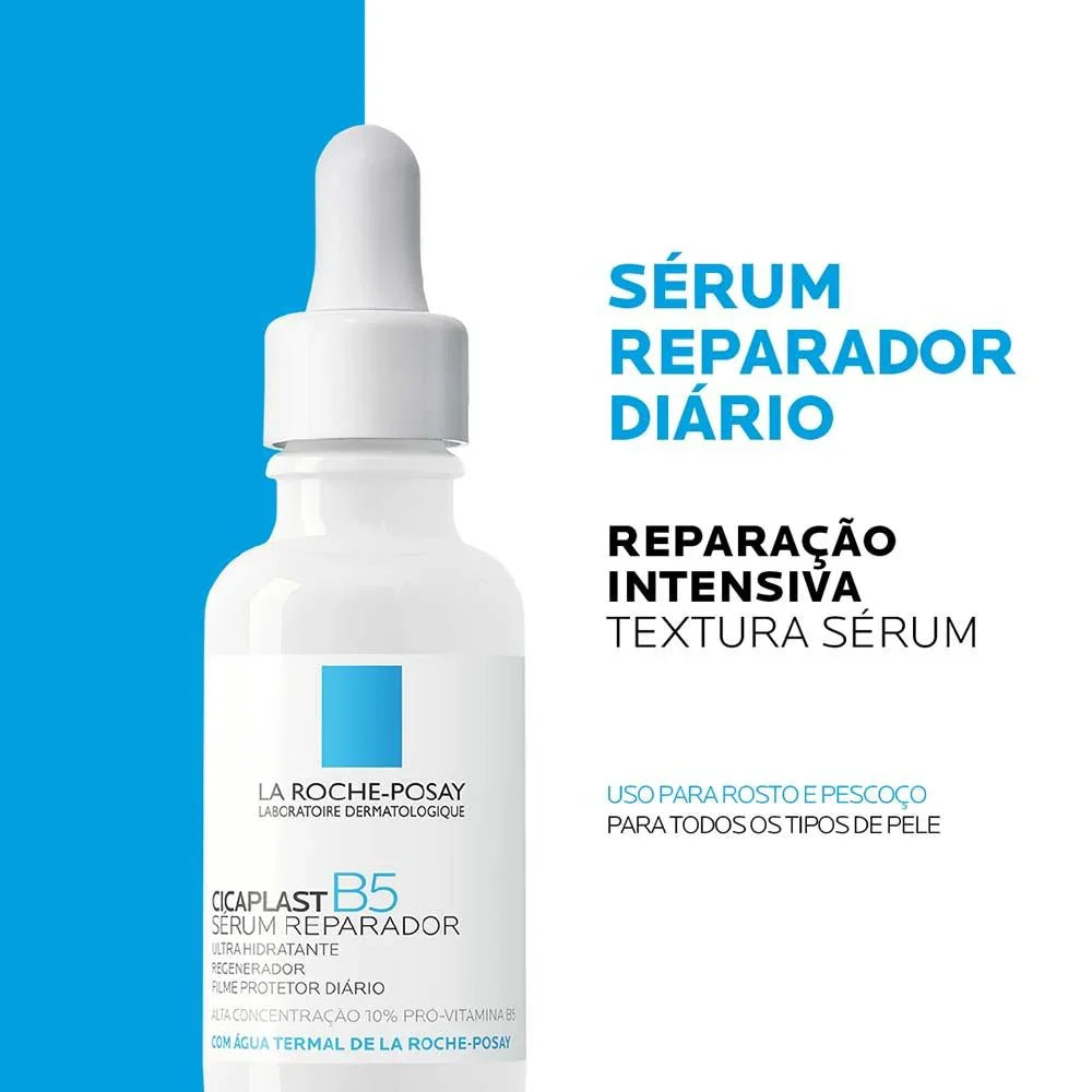 Serum Reparador Facial Cicaplast B5 La Roche-Posay 30Ml