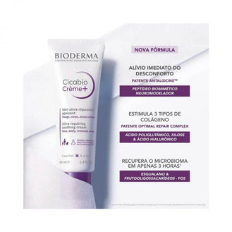 Cicabio Creme Ultrarreparador 20ml - Drogaria Poupa Centro