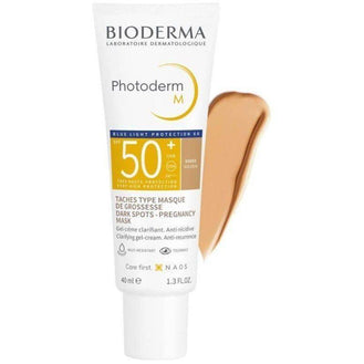 Protetor Solar Facial FPS 50+ Bioderma Photoderm M Golden 40ml - Drogaria Poupa Centro