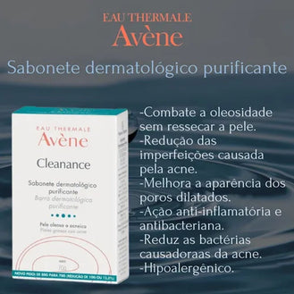 Sabonete Avene Cleanance em Barra  70G