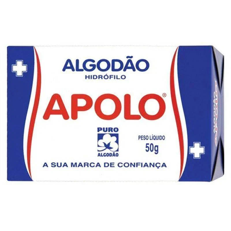 Algodao Apolo 50G - Drogaria Poupa Centro