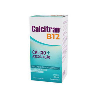 Calcitran B12 150Ml Cereja - Drogaria Poupa Centro