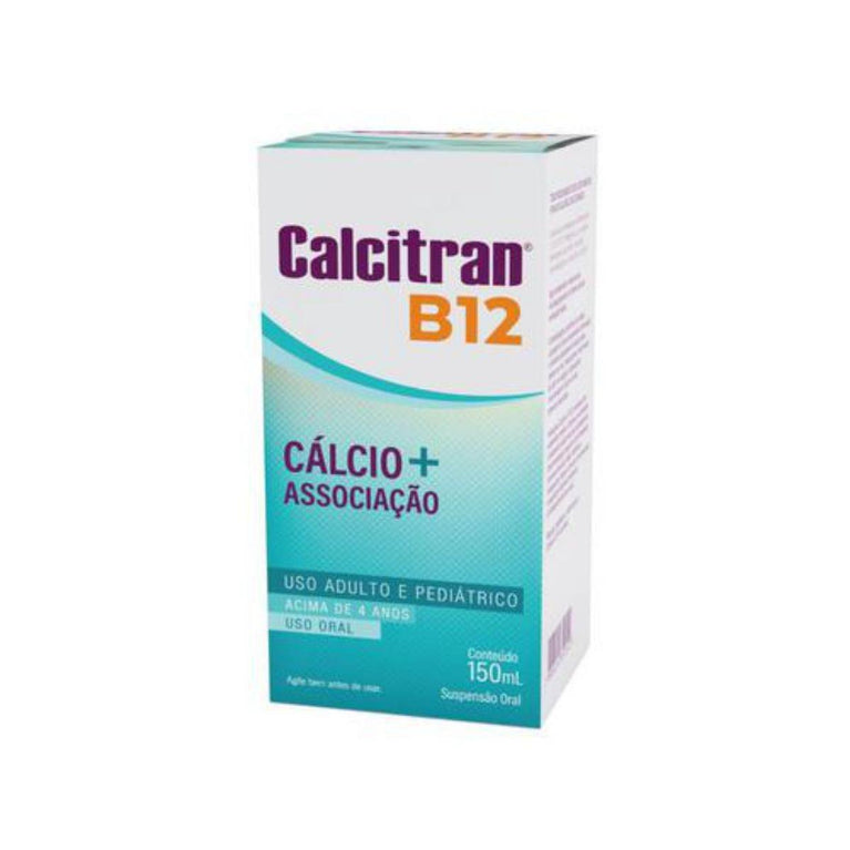 Calcitran B12 150Ml Cereja - Drogaria Poupa Centro