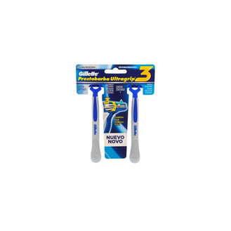 Aparelho de Barbear Presto Ultragrip 3  2un