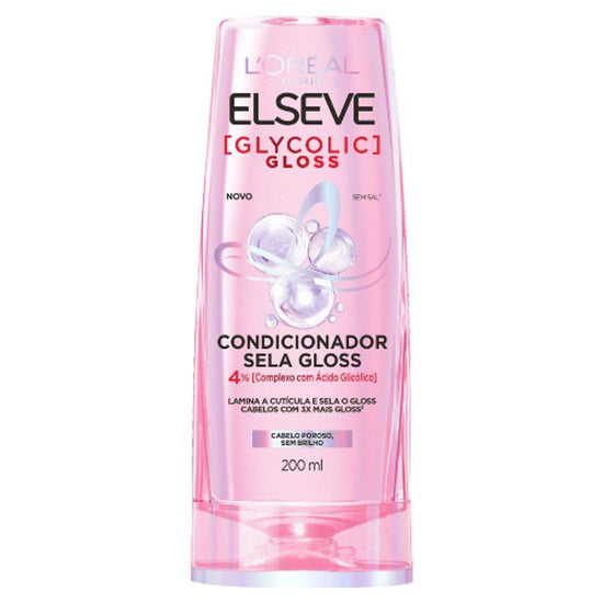 Condicionador Elseve Glycolic Gloss 200ml - Drogaria Poupa Centro