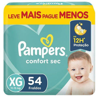 Fralda Pampers Conf. C/54 Xg - Drogaria Poupa Centro