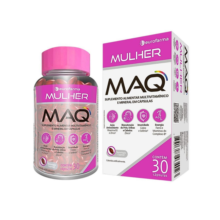 Maq Mulher 30Cápsulas – Eurofarma
