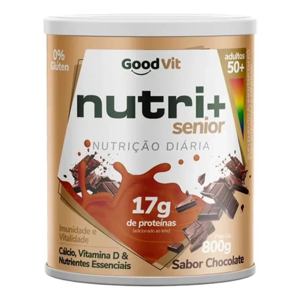 Good Vit Nutri + Senior Chocolate 800G - Drogaria Poupa Centro