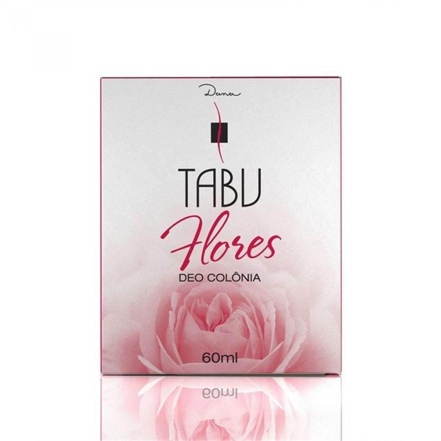 DESODORANTE COLONIA TABU FLORES 60ML - Drogaria Poupa Centro