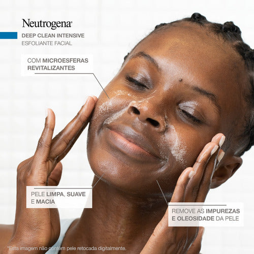 Esfoliante Facial Neutrogena Deep Clean Energizing em Gel com 100g