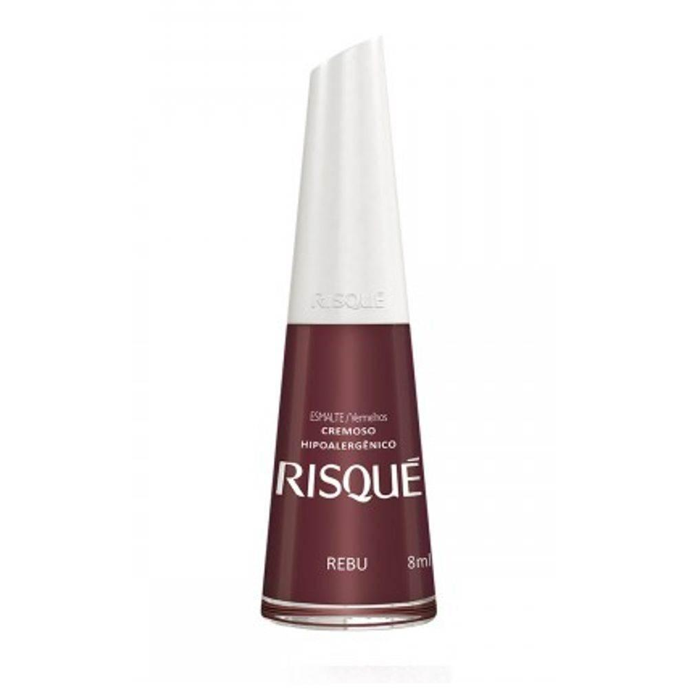 Esmalte Risque Rebu Cremoso 8ml - Drogaria Poupa Centro