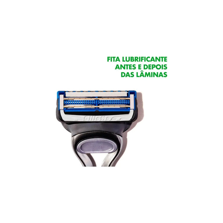 Carga para Aparelho de Barbear Gillette - Skinguard Sensitive 4 Unidades