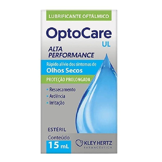 Optocare UL 15Ml Lubrificante Oftálmico - Drogaria Poupa Centro
