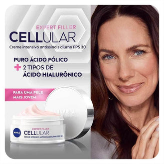 Creme Facial Nivea Cellular Anti-Idade Dia 50g - Drogaria Poupa Centro