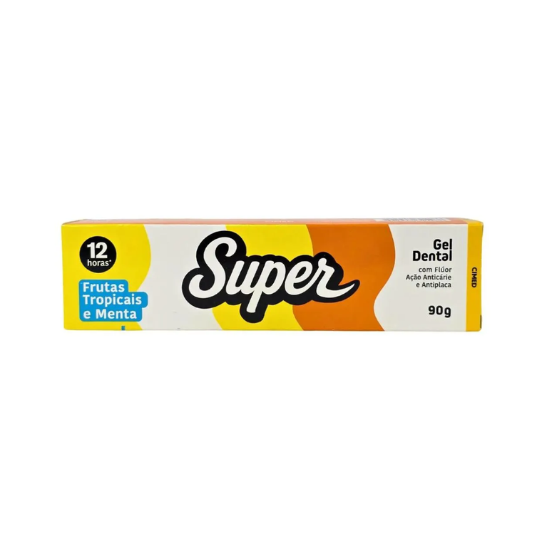 Gel Dental Cimed Super Frutas Tropicais e Menta 90g
