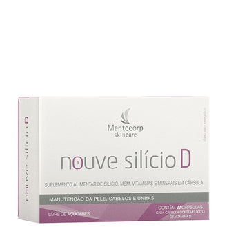 Nouve Silicio D 30 cápsulas Mantecorp