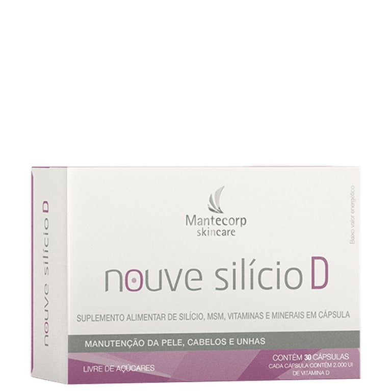 Nouve Silicio D 30 cápsulas Mantecorp