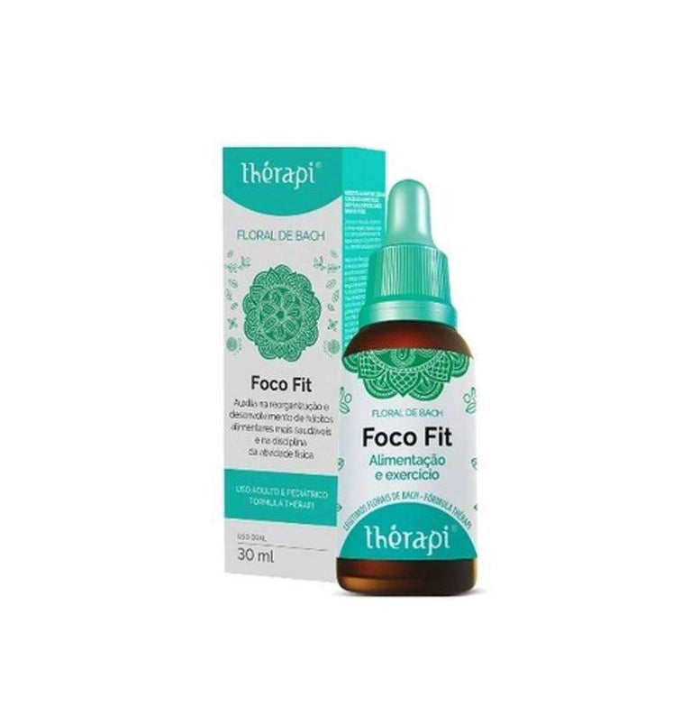 Floral de Bach Foco Fit Thérapi 30ml - Drogaria Poupa Centro