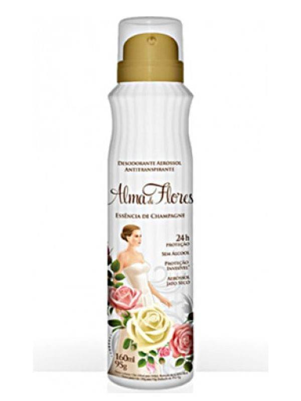 Desodorante Alma de Flores Champagne 90ML - Drogaria Poupa Centro