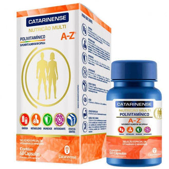 Nutricao Multi 60 Cápsulas A-Z Catarinense - Drogaria Poupa Centro