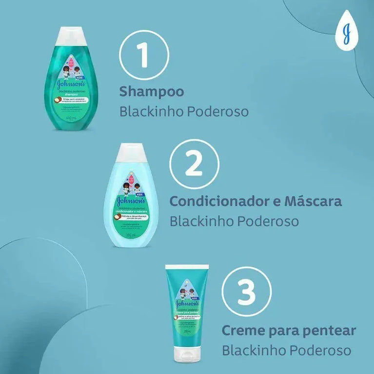 Shampoo Johnson's Kids Blackinho Poderoso 400ml
Johnson & Johnson
400ml - Drogaria Poupa Centro