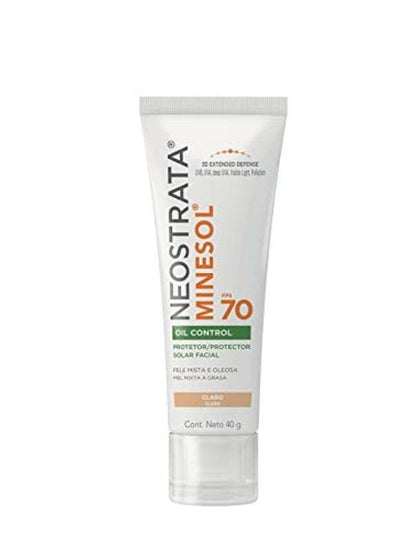 Protetor Solar Facial Antioliosidade FPS 70 NeoStrata Minesol Oil Control Pele Clara 40g - Drogaria Poupa Centro