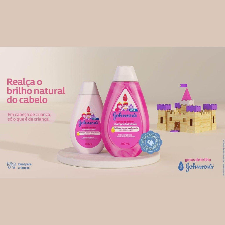 Shampoo Johnson's Gotas de Brilho 400ml
Johnson & Johnson
400ml - Drogaria Poupa Centro